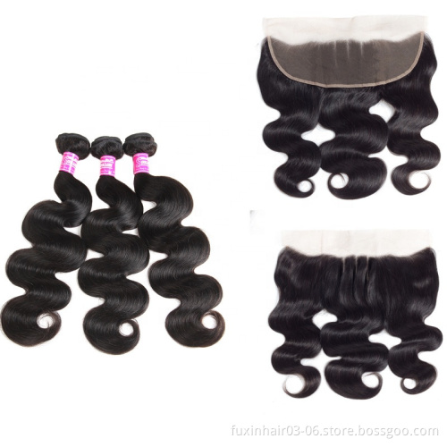Single Donor Raw Double Drawn Human Hair Extensions Straight Remy Hair Hair from India Indian WEAVING Silky Straight Wave